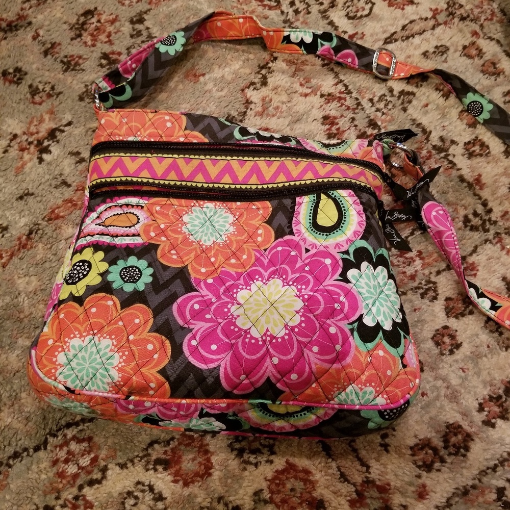 Vera Bradley Triple Zip Crossbody